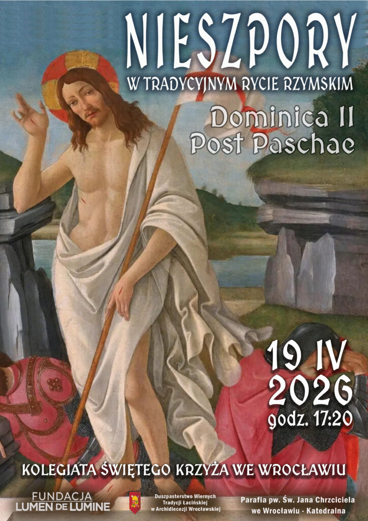 Tradycyjne nieszpory łacińskie